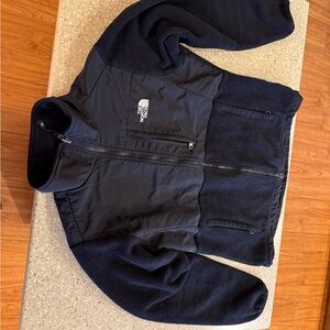 The North Face Black Jacket with White Logo